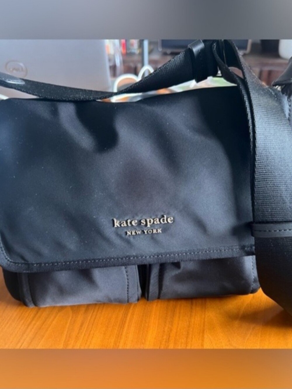 Kate Spade The Little Better Sam Nylon Medium Messenger Bag - Picture 8 of 10
